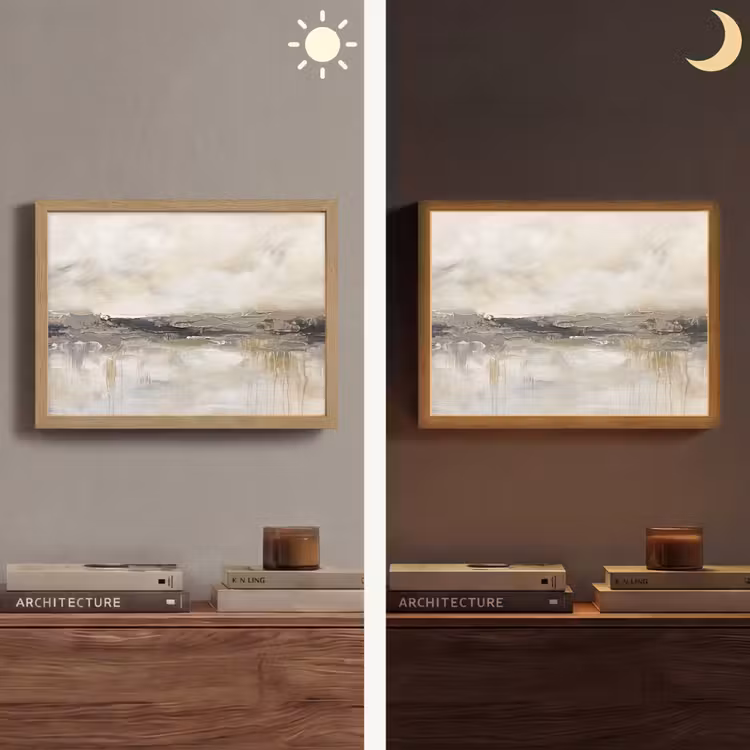 Lightbox - Wandlamp - Landschap - Horizon - Natuur - Abstract - Neutraal — 6