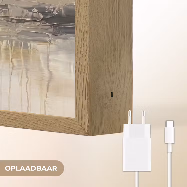 Lightbox - Wandlamp - Landschap - Horizon - Natuur - Abstract - Neutraal — 7