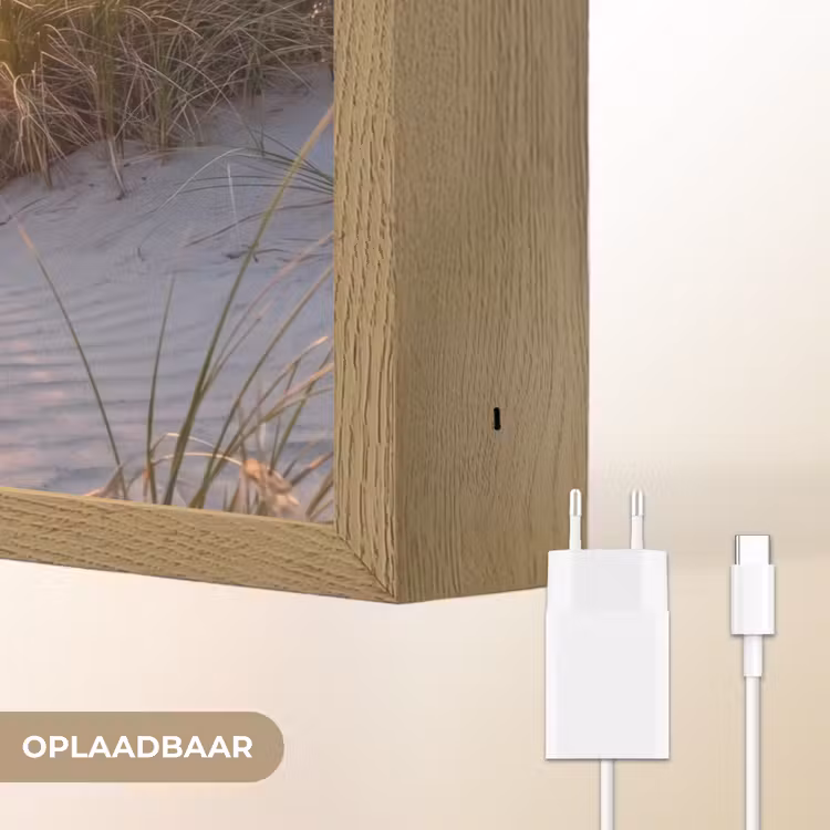 Lightbox - Wandlamp - Strand - Zonsondergang - Natuur - Landschap — 7