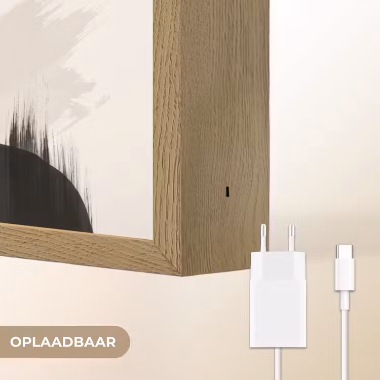 Lightbox - Wandlamp - Vrouw - Portret - Modern - Goud - Kunst — 7