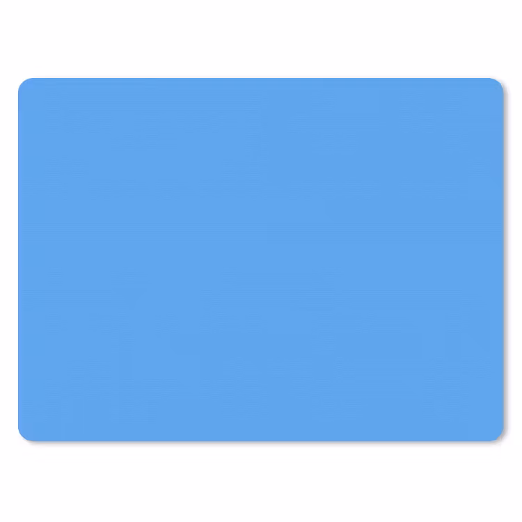 Muismat - Bright - Azure - Blauw — 1