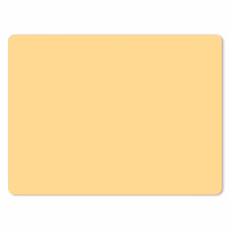 Muismat - Butter - Geel - Yellow — 1