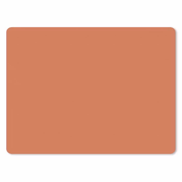 Muismat - Classic - Terracotta - Oranje — 1