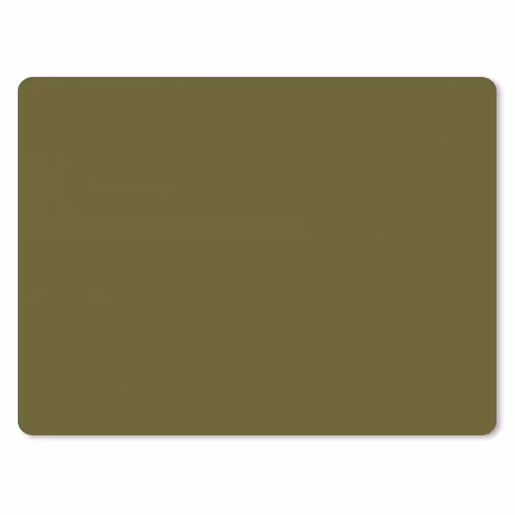 Muismat - Dark - Olive - Groen — 1
