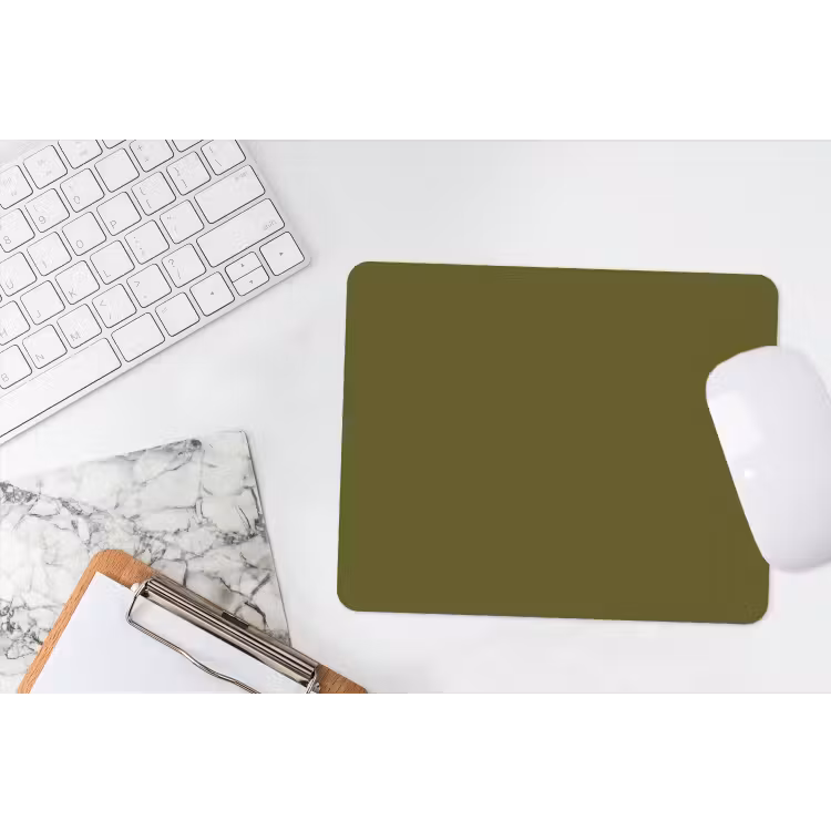 Muismat - Dark - Olive - Groen — 2