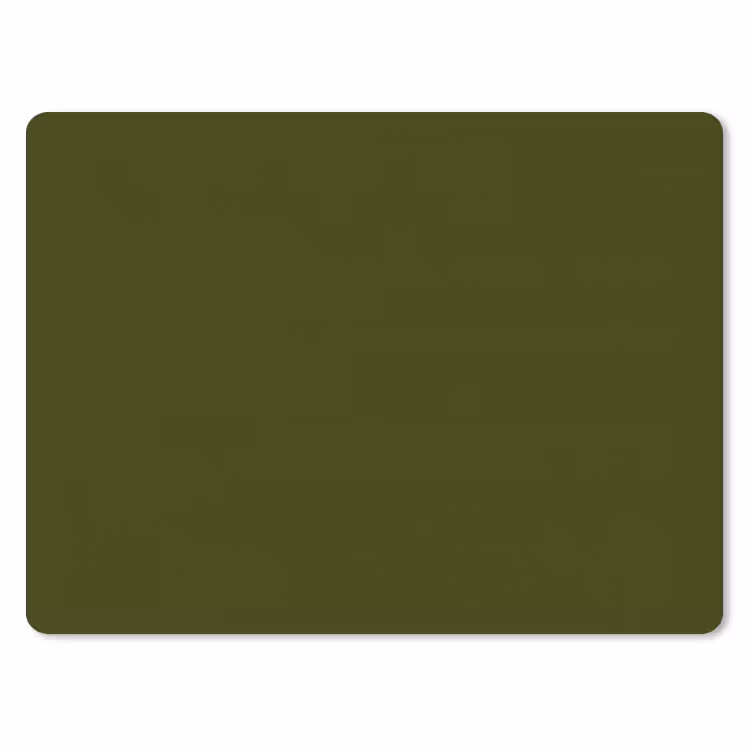 Muismat - Dark - Olive - Groen — 1
