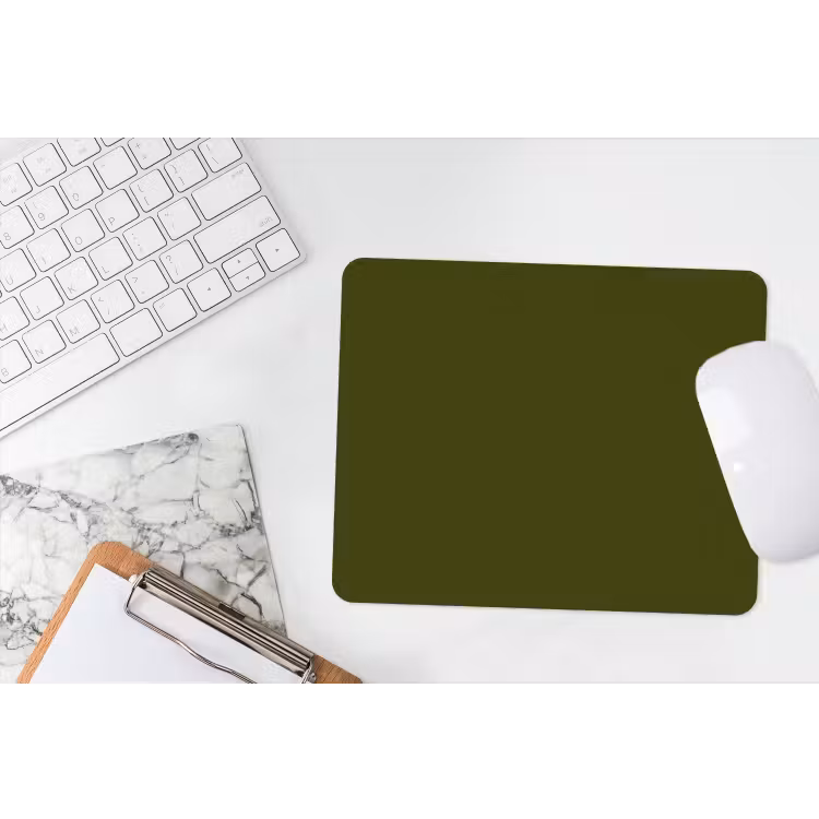 Muismat - Dark - Olive - Groen — 2