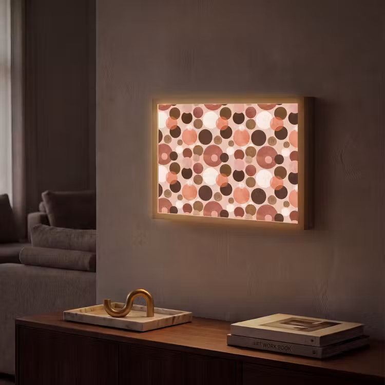 Lightbox - Wandlamp - Cirkels - Modern - Kleurrijk — 2
