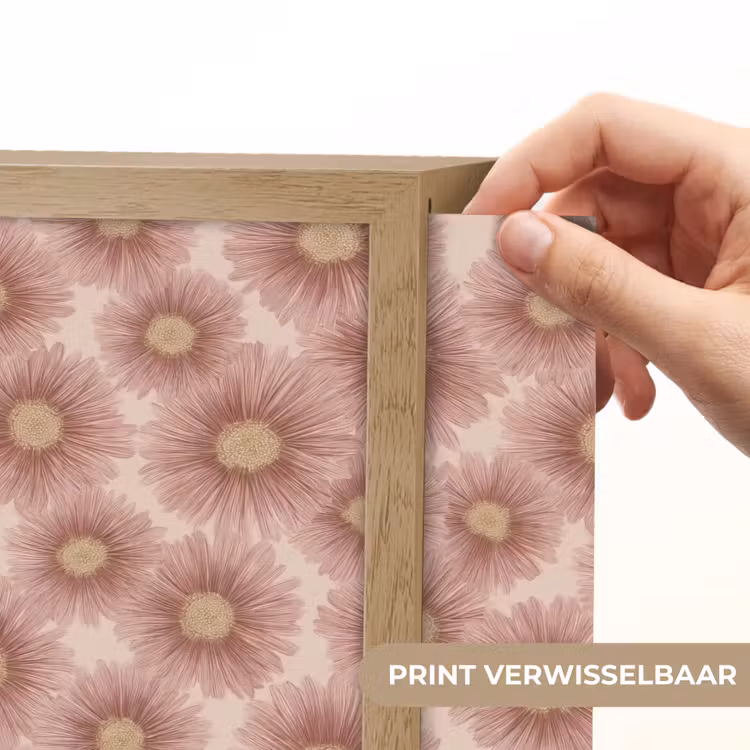 Lightbox - Wandlamp - Gerbera - Bloemen - Roze — 5