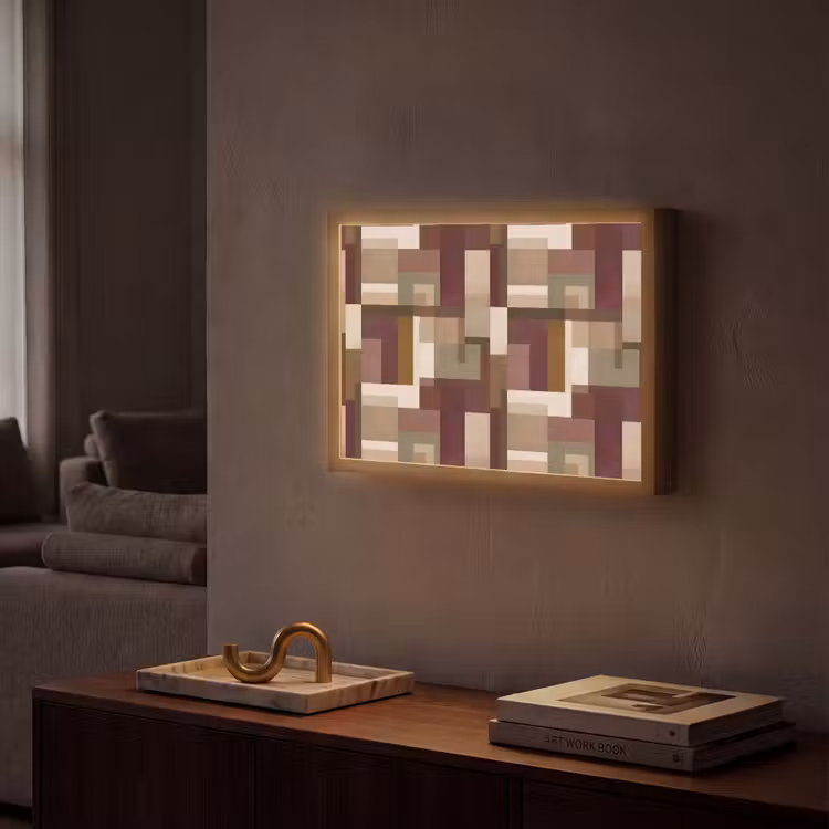 Lightbox - Wandlamp - Modern - Geometrie - Kleurrijk — 2