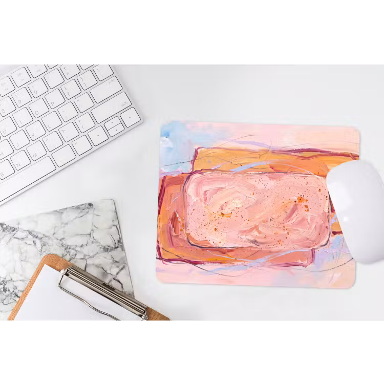 Muismat - Abstract - Vormen - Modern - Roze — 2