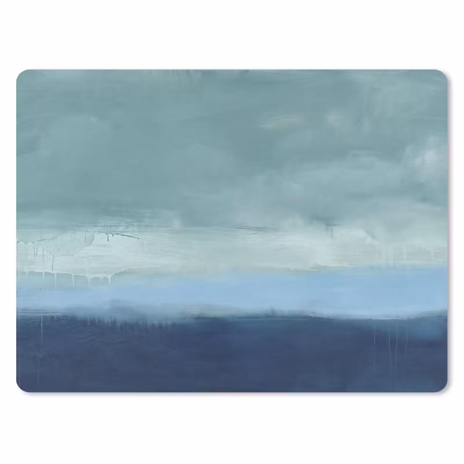 Muismat - Abstract - Lagen - Rust - Modern - Blauw — 1