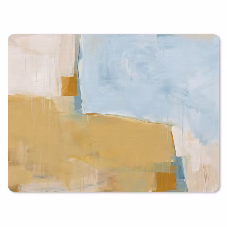 Muismat - Abstract - Kleuren - Kunst - Modern - Blauw — 1