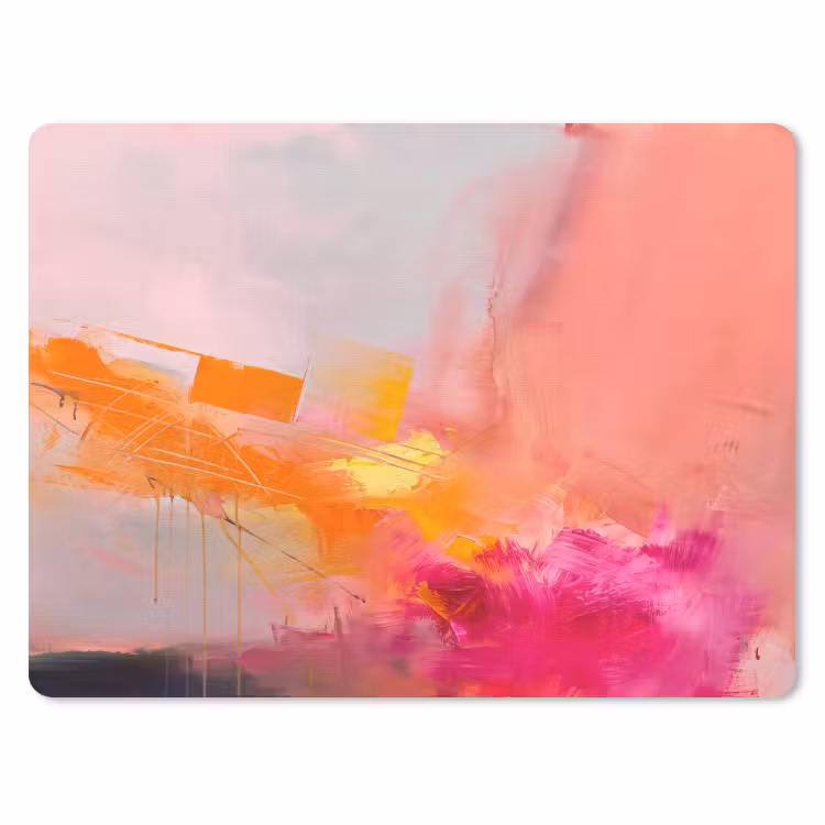 Muismat - Abstract - Kleurrijk - Modern - Roze — 1