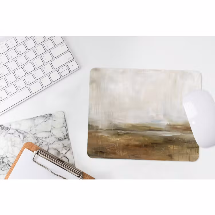 Muismat - Abstract - Landschap - Natuur - Beige - Bruin — 2