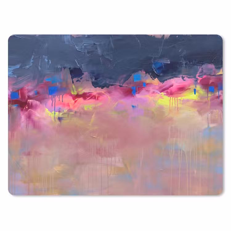 Muismat - Abstract - Textuur - Kleuren - Modern - Roze — 1