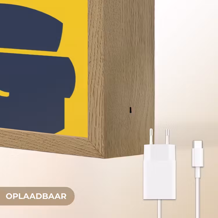 Lightbox - Wandlamp - Geel - Think big - Grafisch — 7