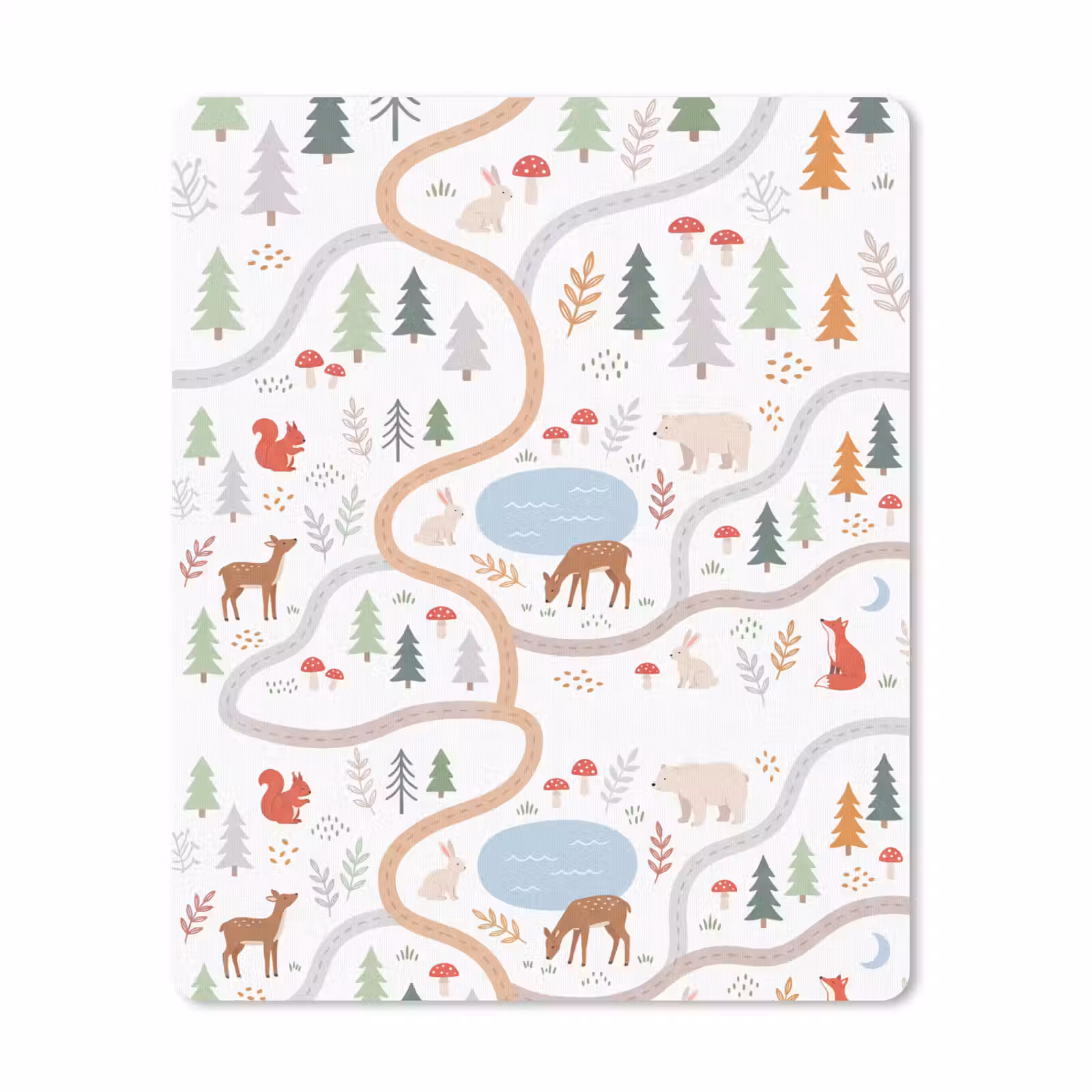 Muismat - Dieren - Bos - Illustratie — 1