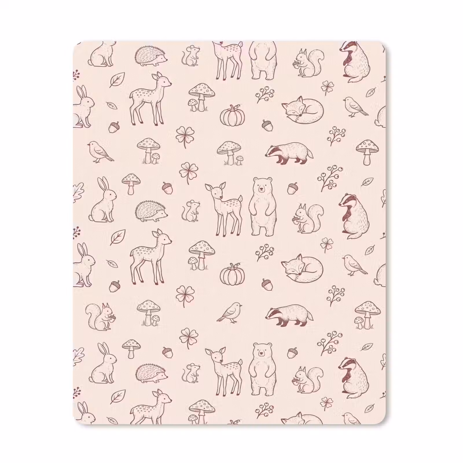 Muismat - Dieren - Bos - Natuur - Schets - Patroon — 1