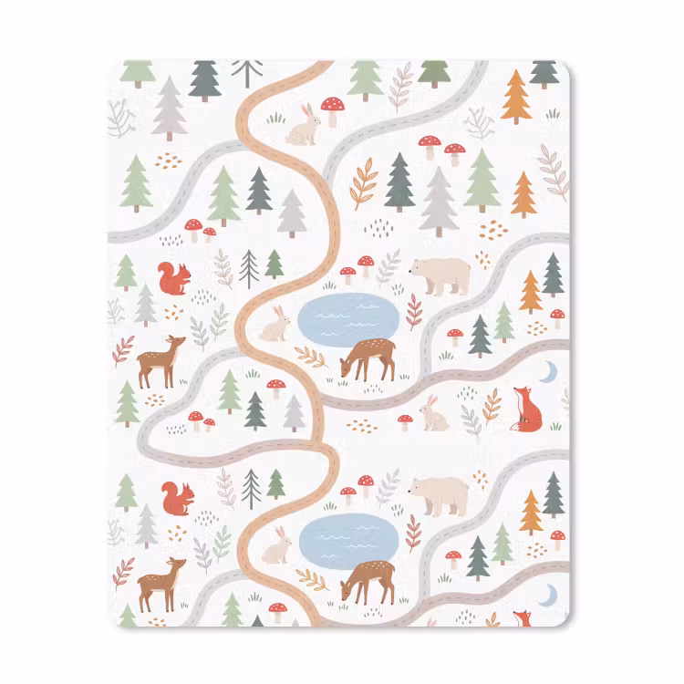 Muismat - Dieren - Bos - Illustratie — 1