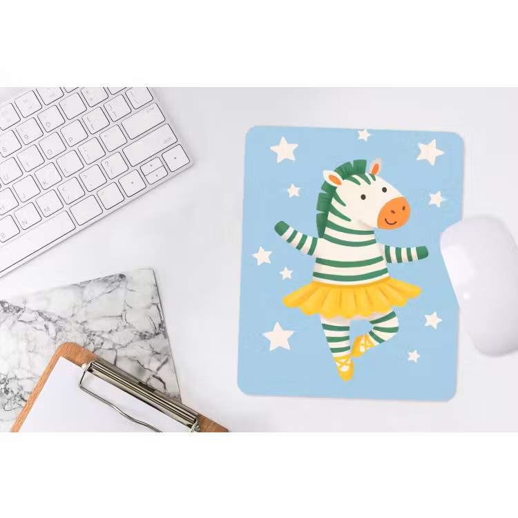 Muismat - Dieren - Dans - Illustratie - Kinderkamer - Sterren — 4