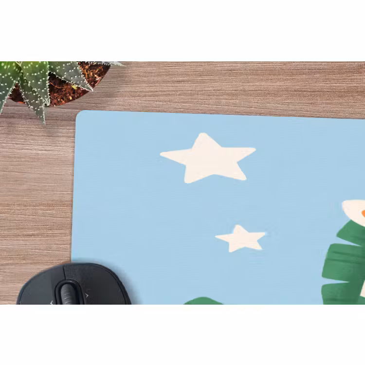 Muismat - Dieren - Dans - Illustratie - Kinderkamer - Sterren — 5