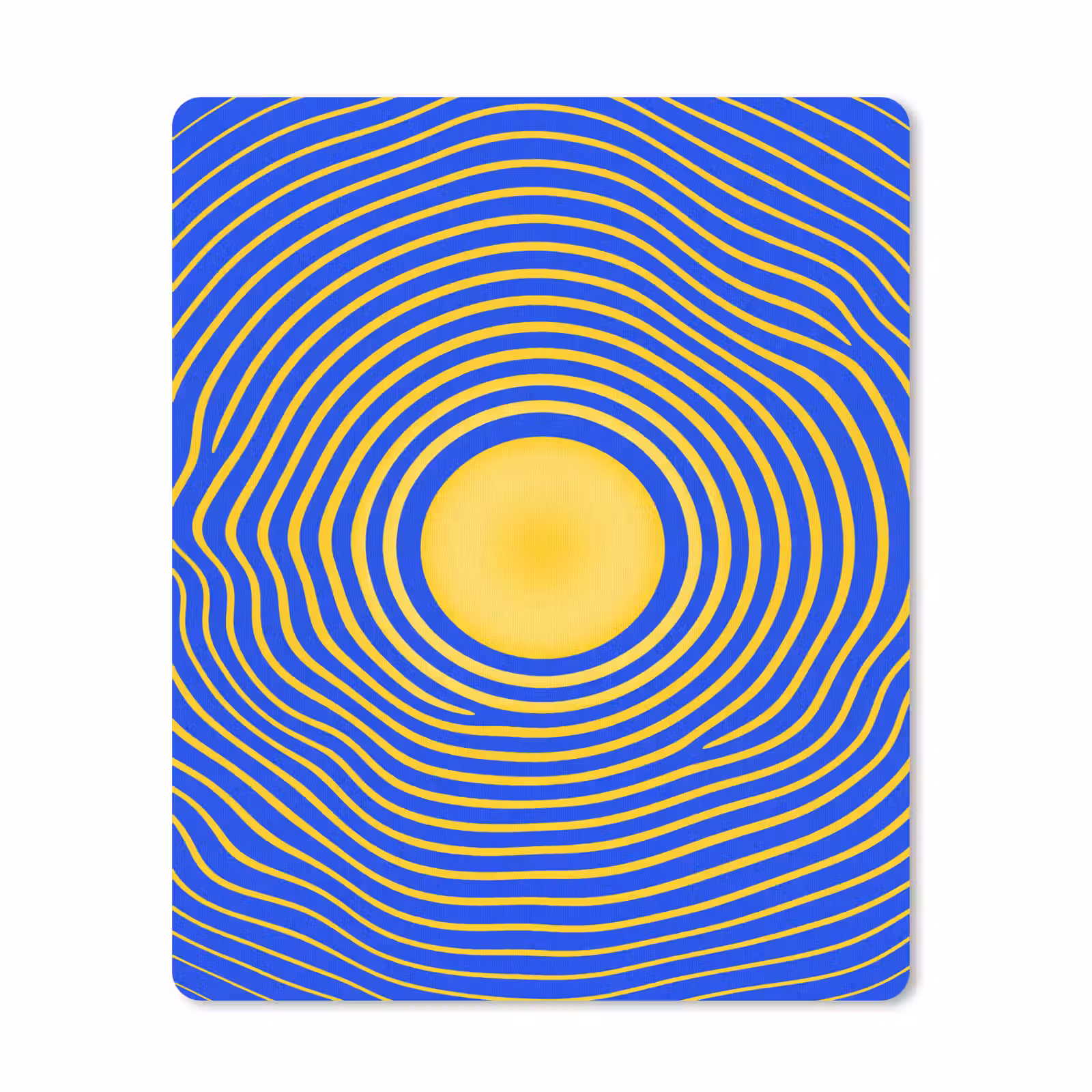 Muismat - Abstract patroon - Blauw — 1