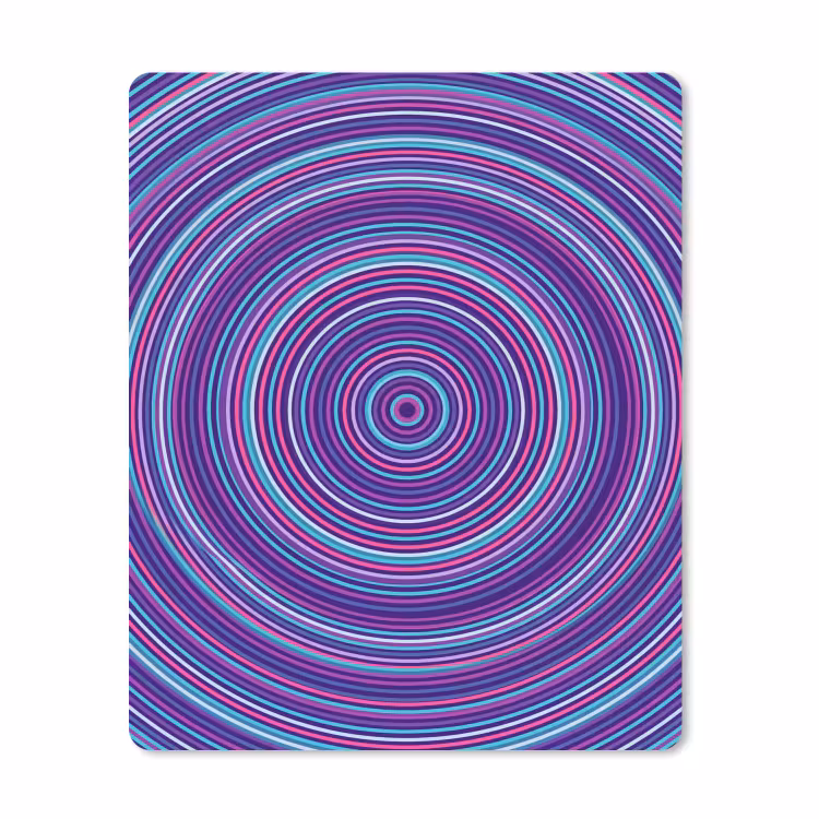 Muismat - Abstract - Cirkels - Kleurrijk — 1