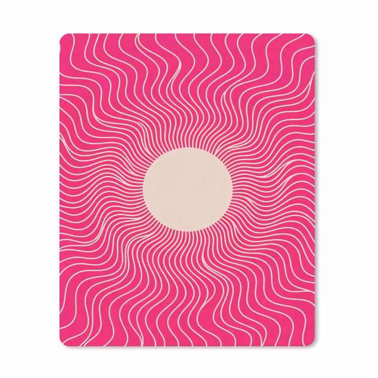 Muismat - Abstract - Patroon - Roze — 1