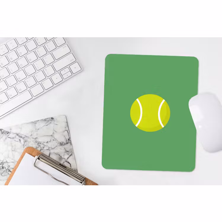 Muismat - Bal - Geel - Sport - Groen - Illustratie — 4