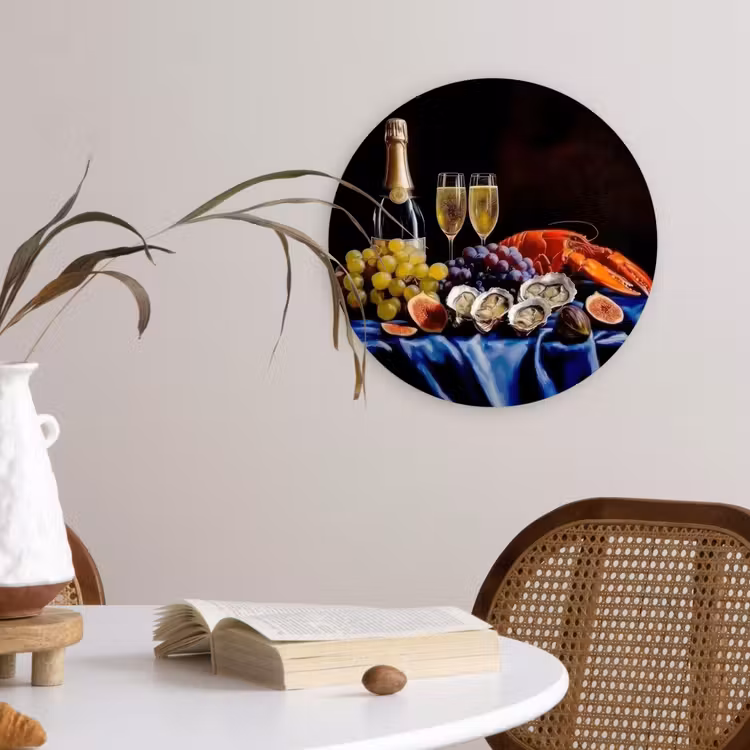 Muurcirkel - Champagne - Luxe - Oesters — 4