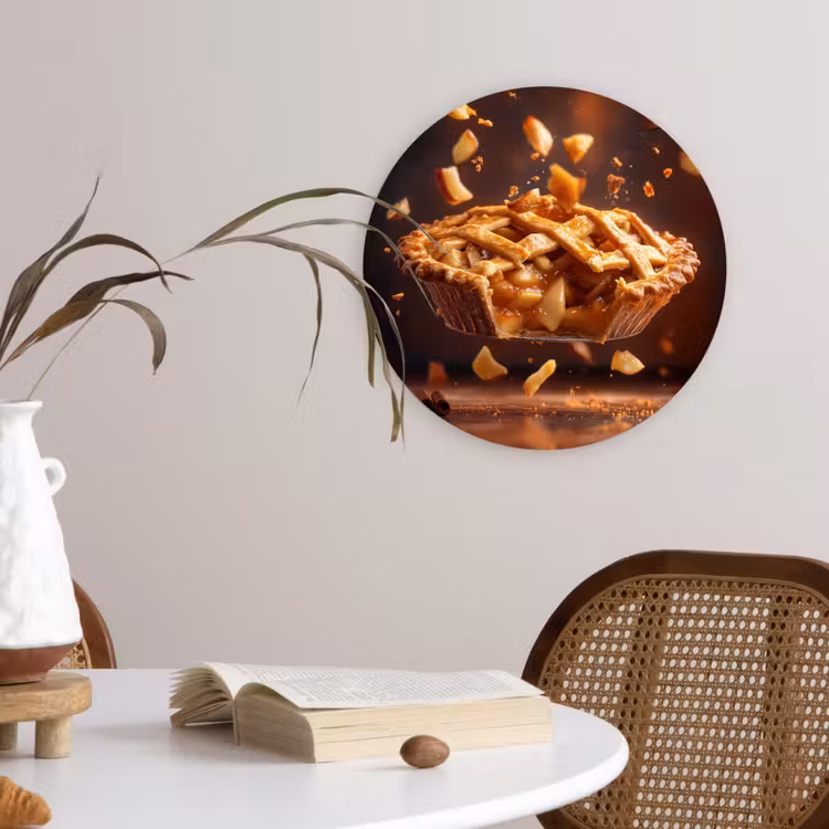 Muurcirkel - Appel - Taart - Warm - Eten — 4