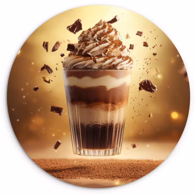 Muurcirkel - Dessert - Chocolade - Zoet - Eten — 1