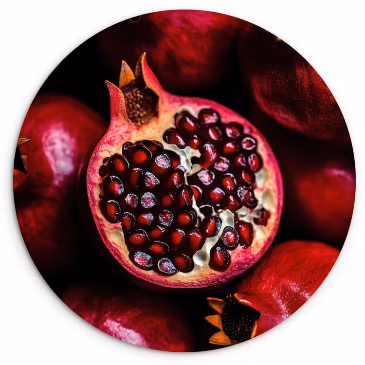Muurcirkel - Granaatappel - Rood - Fruit — 1