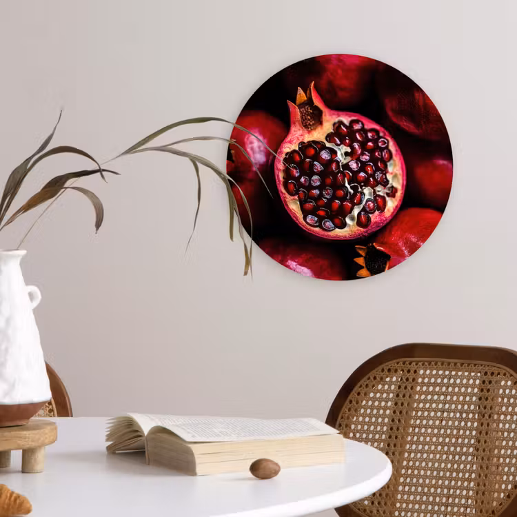 Muurcirkel - Granaatappel - Rood - Fruit — 4