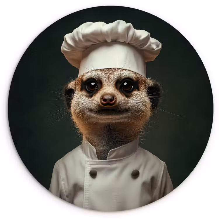 Muurcirkel - Dier - Kok - Stokstaartje — 1