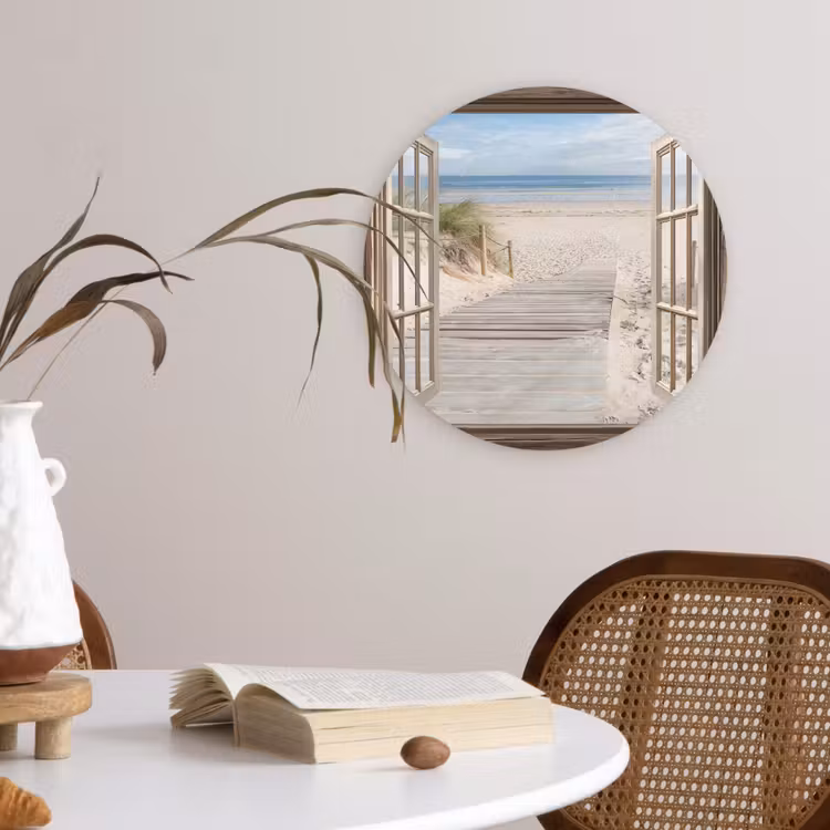 Muurcirkel - Doorkijk - Strand - Duinen - Pad - Landschap — 4