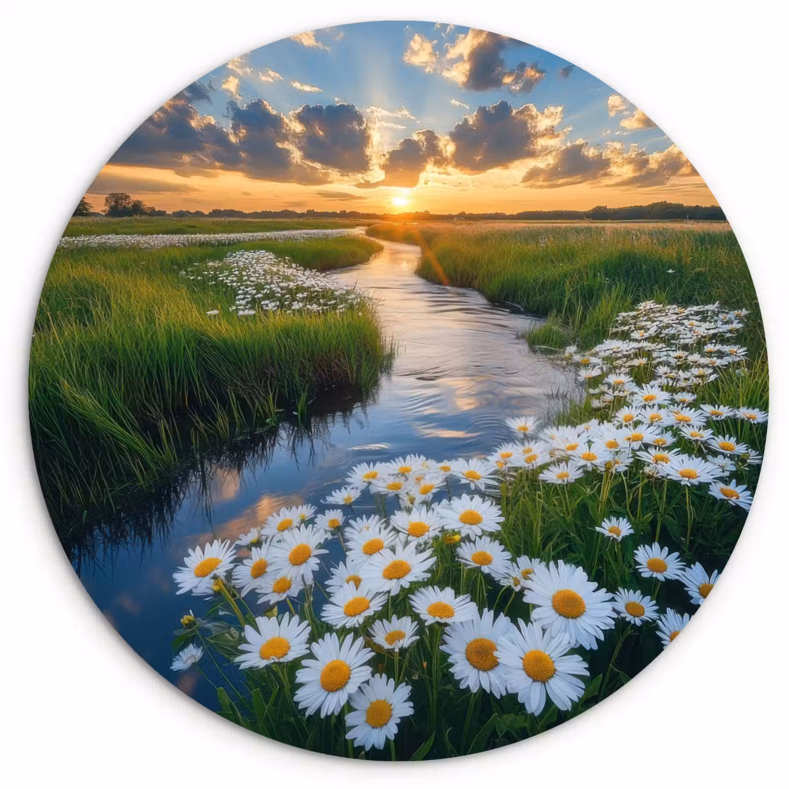 Muurcirkel - Beekje - Landschap - Margriet — 1