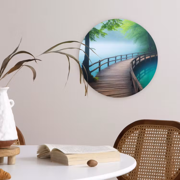 Muurcirkel - Brug - Water - Rivier - Bos — 4