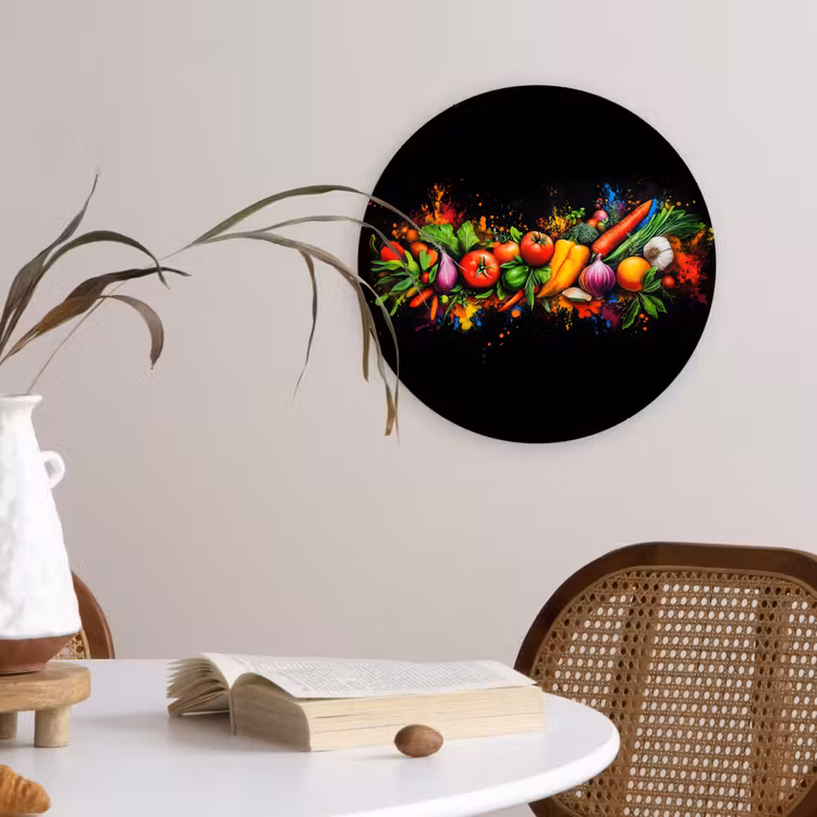Muurcirkel - Groente - Eten - Kruiden - Graffiti - Koken — 4