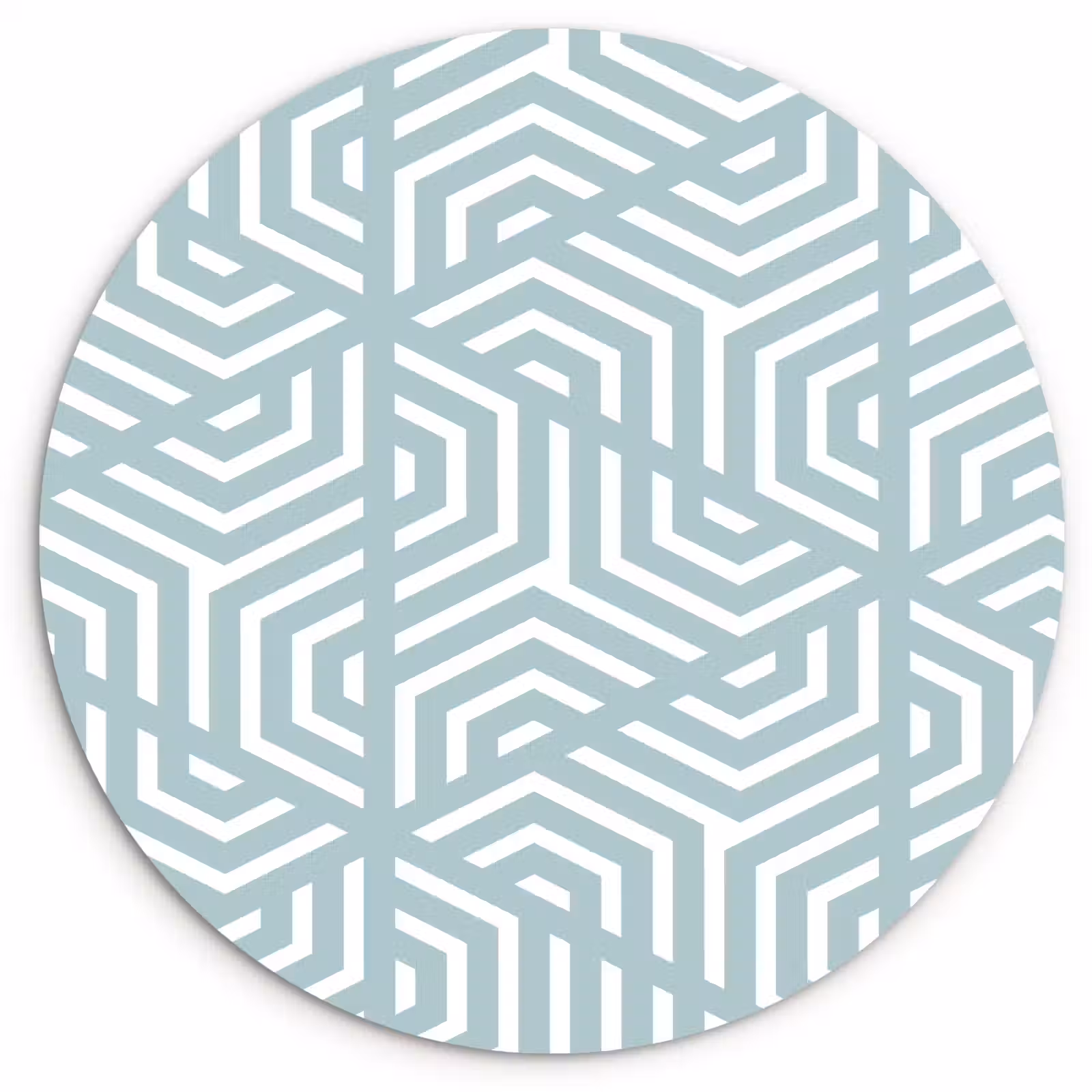 Muurcirkel - Design - Geometrie - Patroon - Driehoek — 1