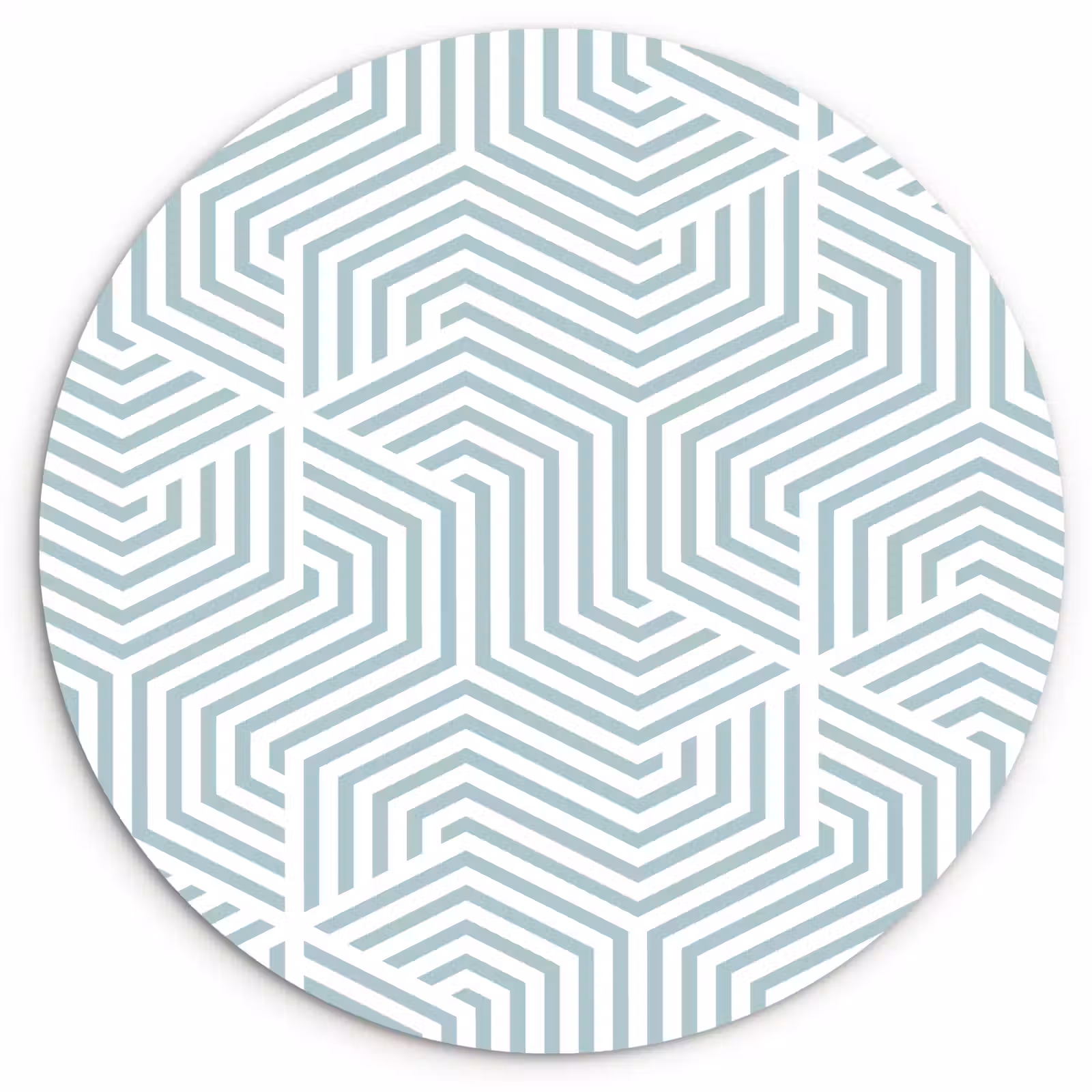 Muurcirkel - Geometrie - Lijn - Groen - Patroon — 1