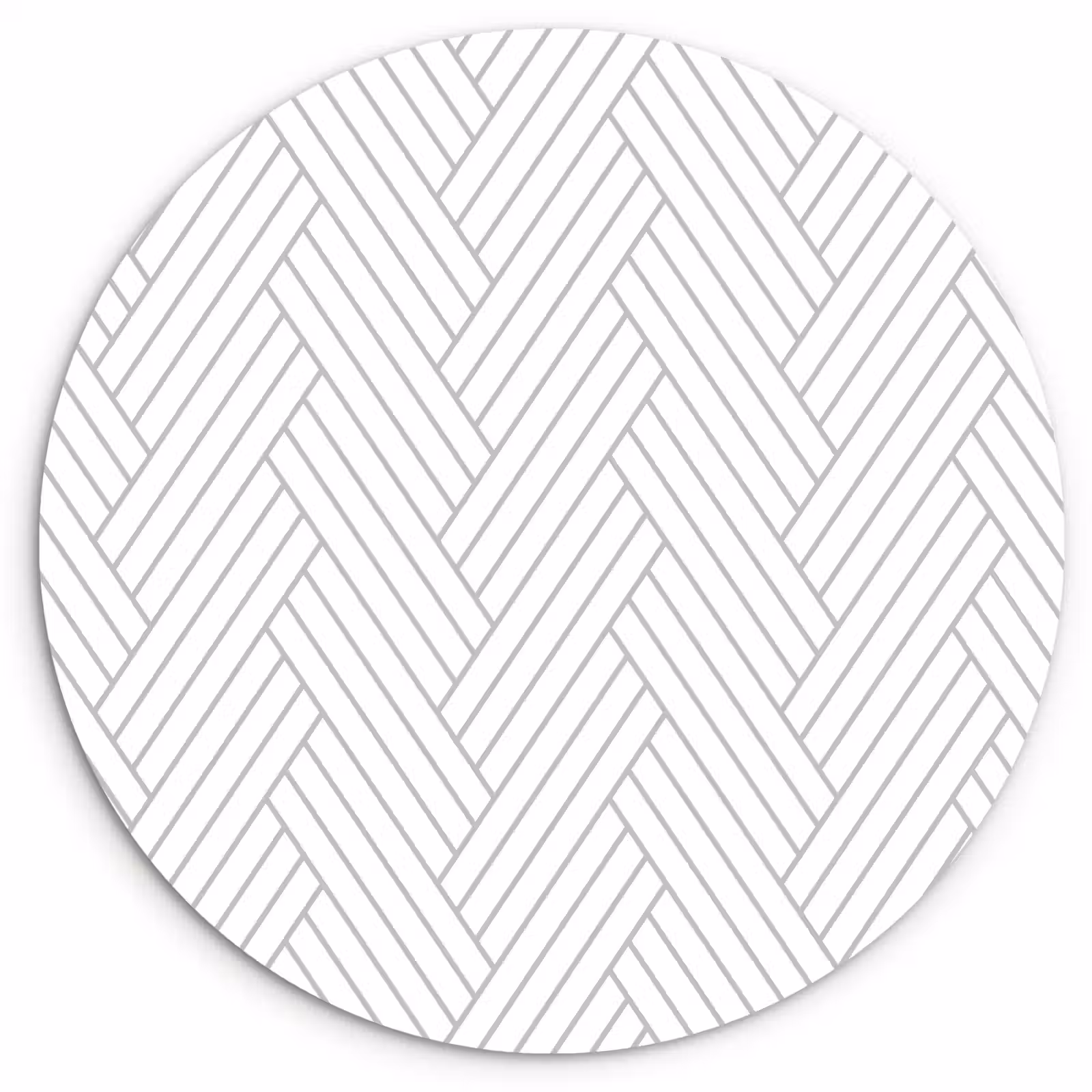 Muurcirkel - Grafisch - Patroon - Modern - Geweven — 1