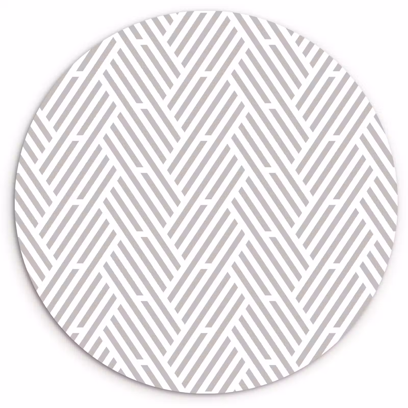 Muurcirkel - Grafisch - Patroon - Modern - Strepen — 1