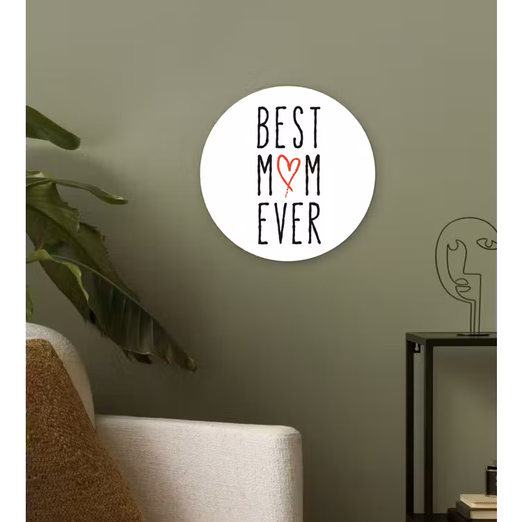 Muurcirkel - Best mom ever - Spreuken - Mama - Quotes — 3