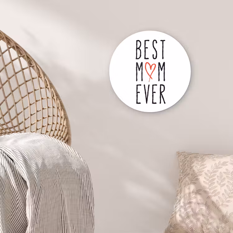 Muurcirkel - Best mom ever - Spreuken - Mama - Quotes — 5
