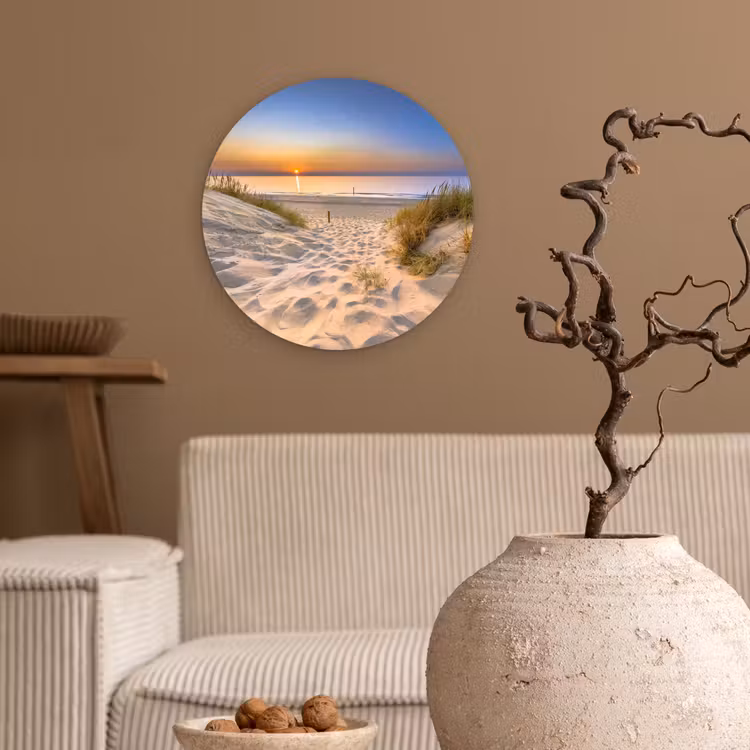 Muurcirkel - Duin - Zonsondergang - Horizon - Strand - Gras — 2