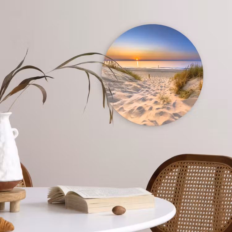 Muurcirkel - Duin - Zonsondergang - Horizon - Strand - Gras — 4