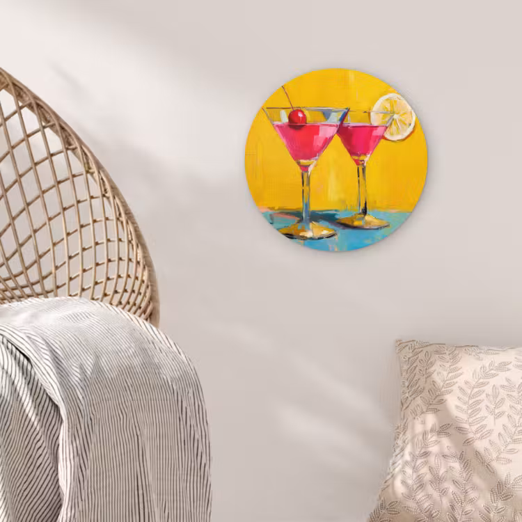 Muurcirkel - Glazen - Cocktail - Citroen - Kers — 5