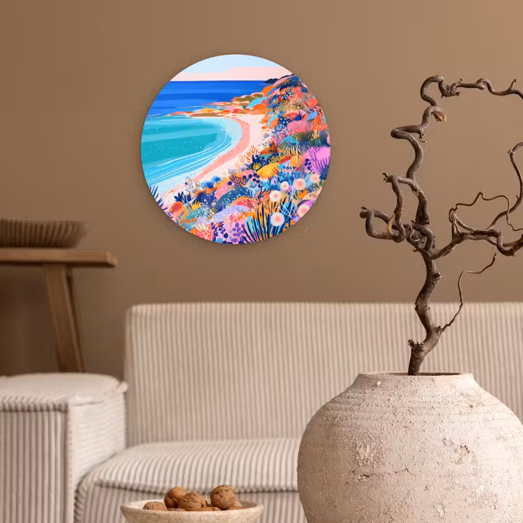 Muurcirkel - Bloemenweide - Zee - Zomers — 2